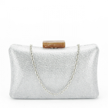 Geanta clutch argintie cu sclipici 5764 06 [1]