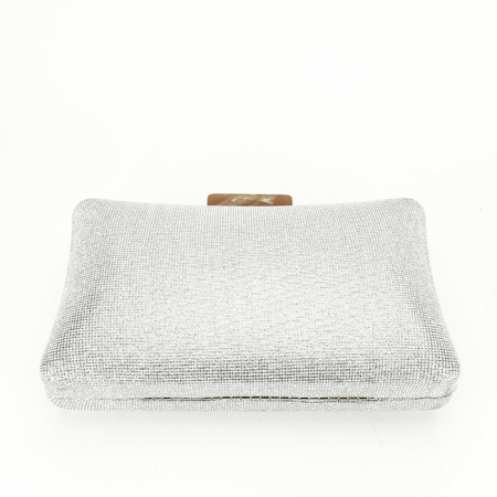 Geanta clutch argintie cu sclipici 5764 06 [5]
