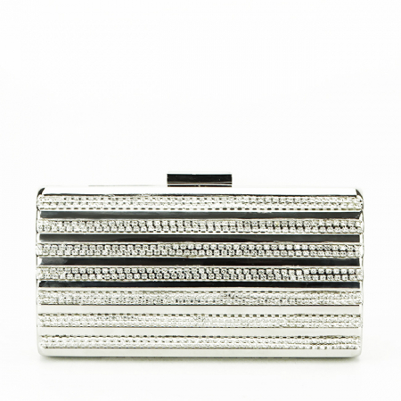Geanta clutch argintie V-186BB 05 [2]