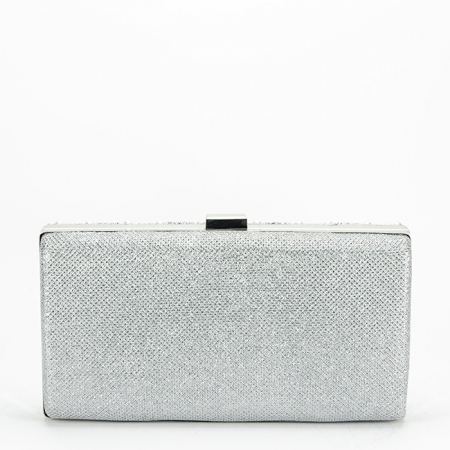 Clutch elegant auriu decorat cu pietre [5]