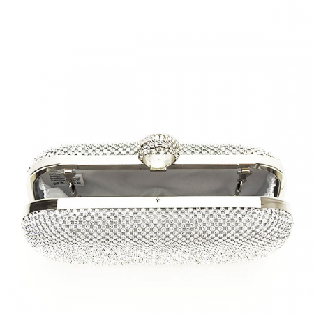 Geanta clutch cu pietricele BFL-1061 05 Argintiu [7]