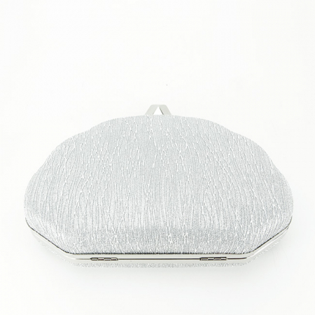 Geanta clutch argintiu cu sclipici BHY-5041 05 [4]