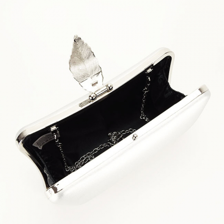 Geanta clutch simplu BME-600  05 Argintiu [6]