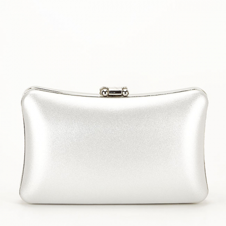 Geanta clutch simplu BME-600  05 Argintiu [2]
