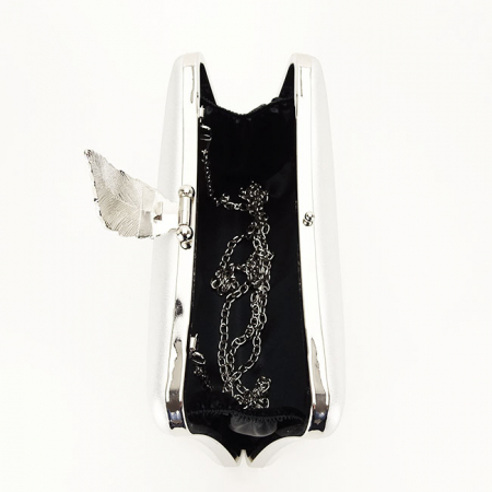 Geanta clutch simplu BME-600  05 Argintiu [7]