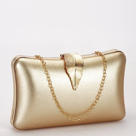 Femei - Geanta clutch aurie BME-600 05