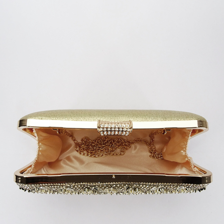 Geanta clutch aurie cu model 3d BYH-87900 06 [5]