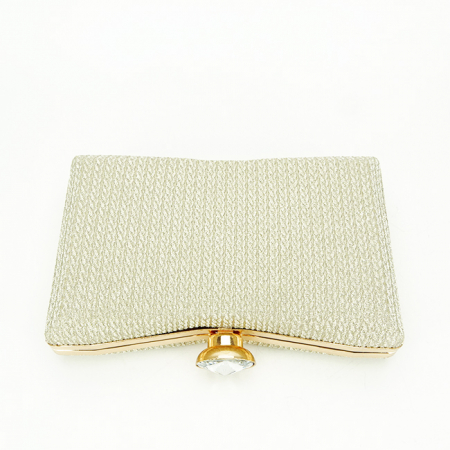 Geanta clutch auriu cu sclipici BJH-22718 05 Auriu [4]
