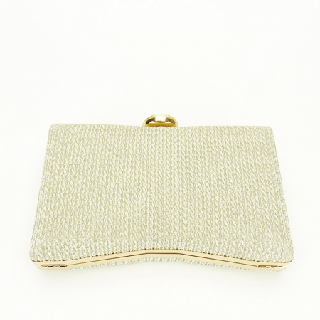 Geanta clutch auriu cu sclipici BJH-22718 05 Auriu [5]