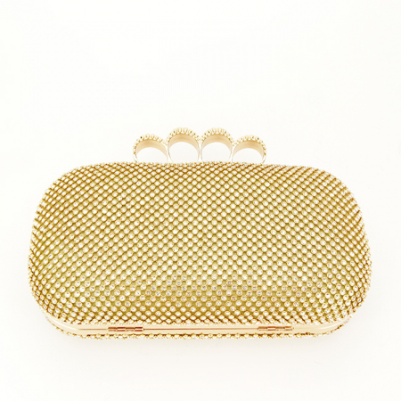 Geanta clutch auriu cu pietricele 2016-5 05 [3]