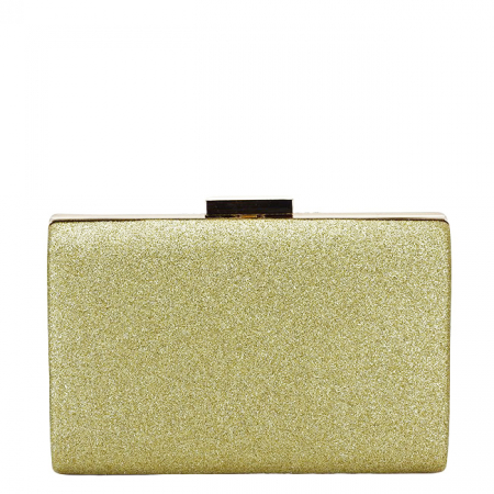 Geanta clutch auriu cu sclipici 1009 05 [4]