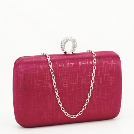 Clutch - Geanta clutch eleganta rosu inchis BFL-22754 01
