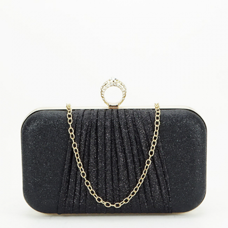 Geanta clutch neagra BJH-22705 05 [1]