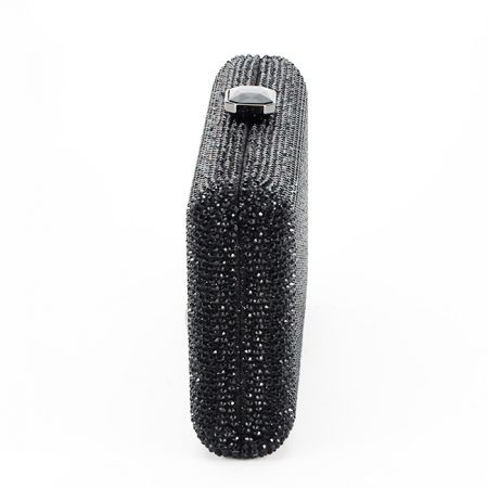 Geanta clutch cu pietricele BJH-715 06 Negru [2]