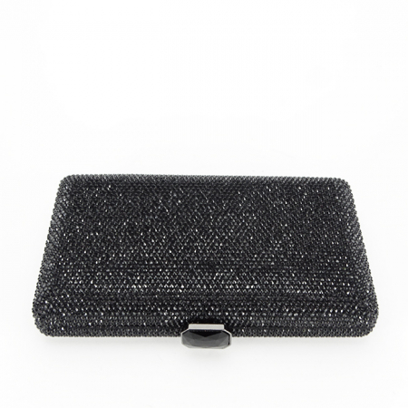 Geanta clutch cu pietricele BJH-715 06 Negru [4]