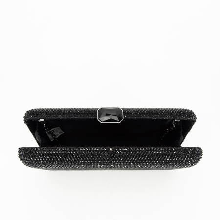 Geanta clutch cu pietricele BJH-715 06 Negru [6]