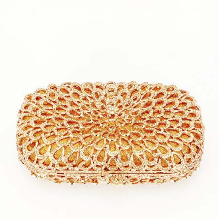 Geanta clutch de lux ME-1132 06  Auriu rose [4]