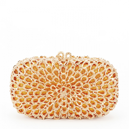 Geanta clutch de lux ME-1132 06  Auriu rose [3]