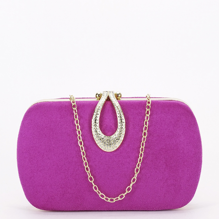 Geanta clutch eleganta fucsia inchis BJH-756 05 [1]