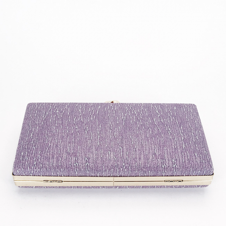 Geanta clutch mov cu sclipici BYH-809 06 [3]