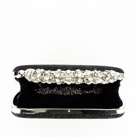 Geanta clutch neagra cu maner detasabil BYH-871 06 [6]