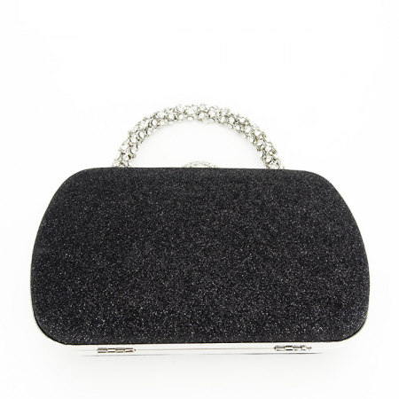 Geanta clutch neagra cu maner detasabil BYH-871 06 [4]