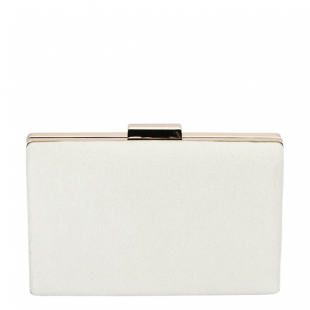 Geanta clutch din catifea bej B18110 05 [3]