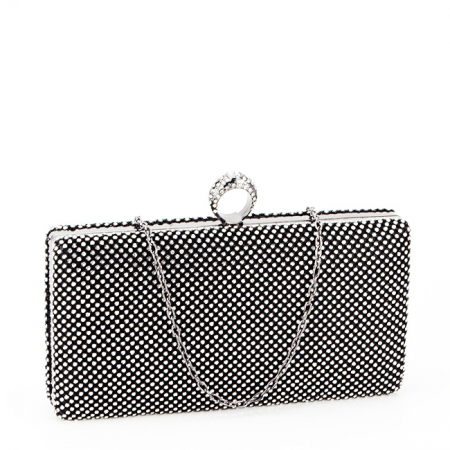 Clutch - Geanta clutch negru BFL-1063A 06