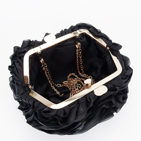 Geanta clutch negru cu model 3D BMN-1241 06 [6]