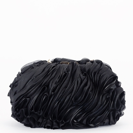 Geanta clutch negru cu model 3D BMN-1241 06 [1]