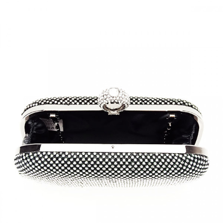 Geanta clutch negru cu pietricele BFL-1061 05 [7]