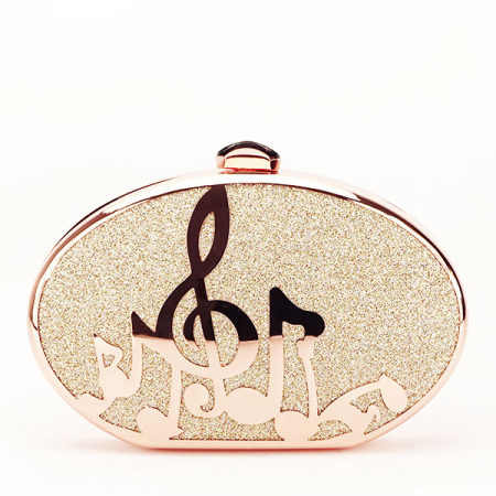 Geanta clutch rose gold Elena [2]