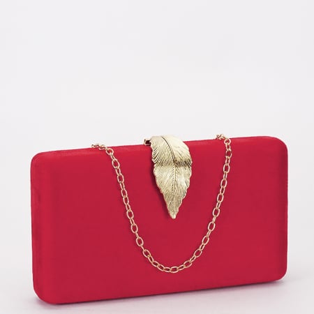 Femei - Geanta clutch rosie BJH-20273 05