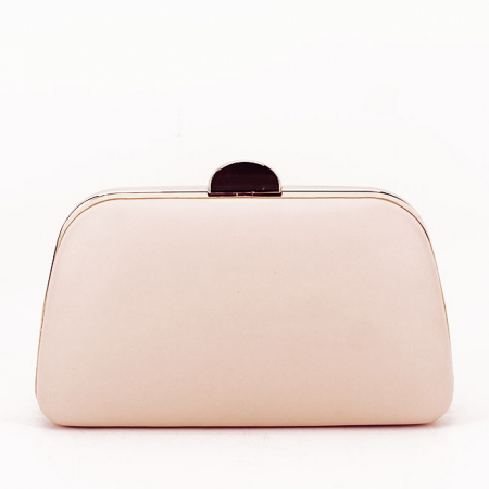 Geanta clutch roz cu brosa LK5672 06 [3]