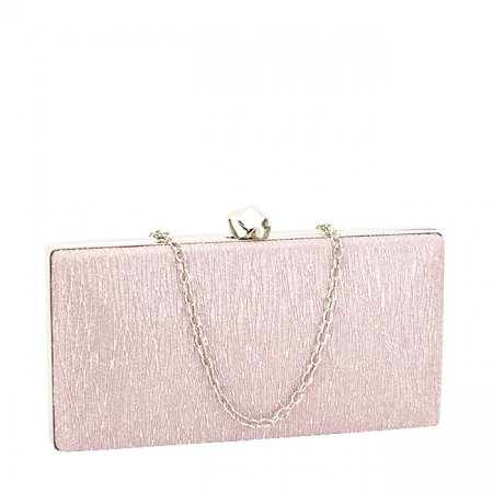 Clutch - Geanta clutch roz deschis BYH-809 06