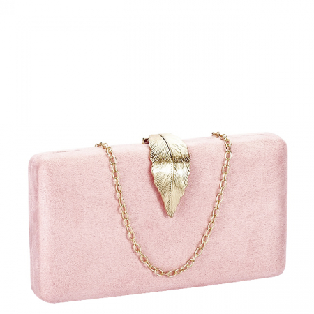 Noutati - Geanta clutch roz deschis BJH-20273 05