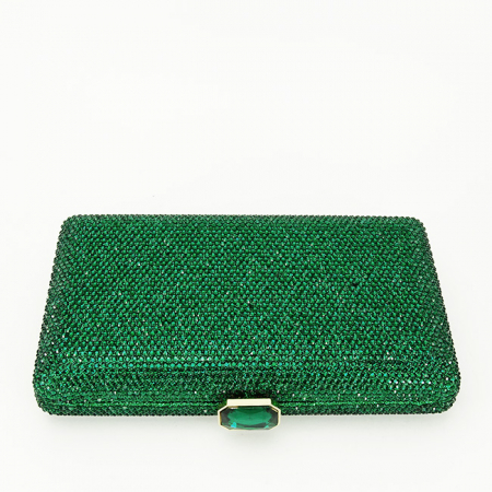 Geanta clutch verde cu pietricele BJH-715 06 [4]
