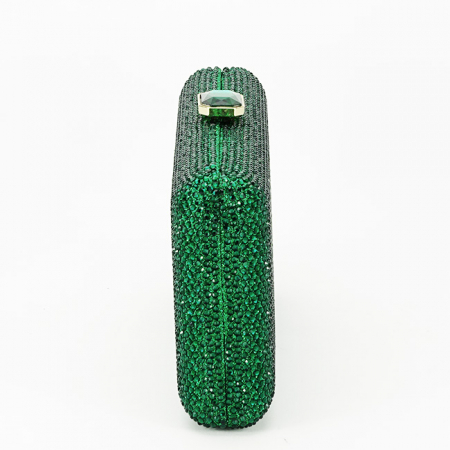 Geanta clutch verde cu pietricele BJH-715 06 [2]