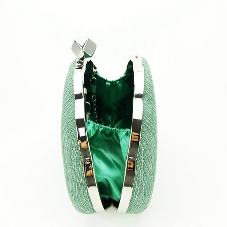 Geanta clutch cu sclipici BHY-5041 05 Verde [6]