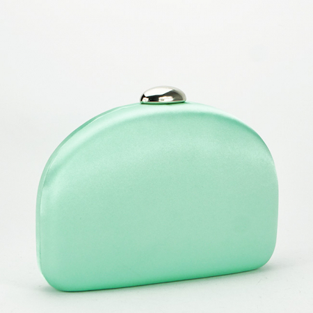 Geanta clutch verde menta, DYX3335-1 01, 12.5x19x4.5 cm [2]