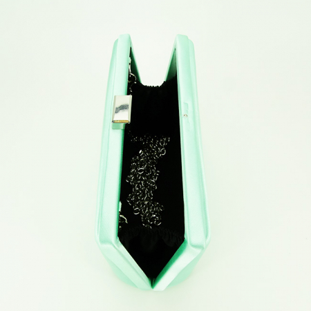Geanta clutch verde menta DYX3335-2 05 [6]