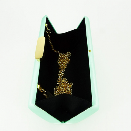 Geanta clutch verde menta DYX3335-3 03 [6]