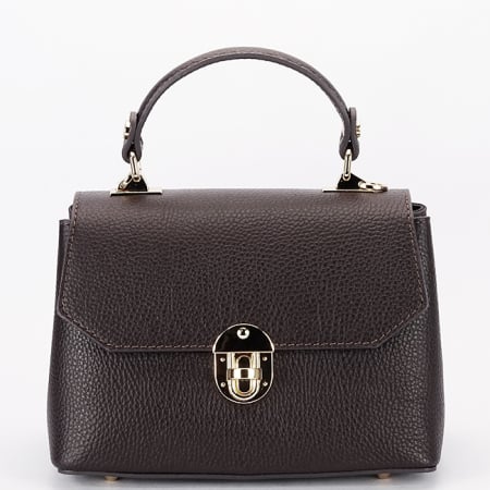 Genti mici - Geanta coffee din piele naturala 1736 131