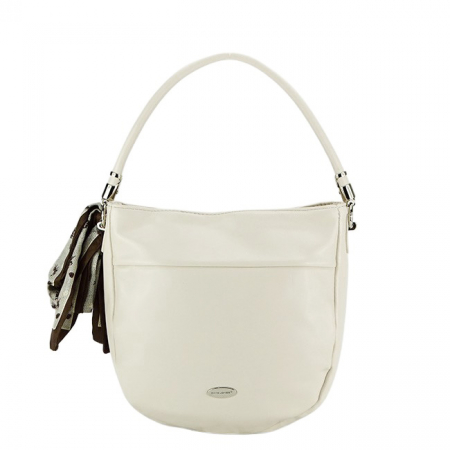 Noutati - Geanta crem David Jones CM6486 14