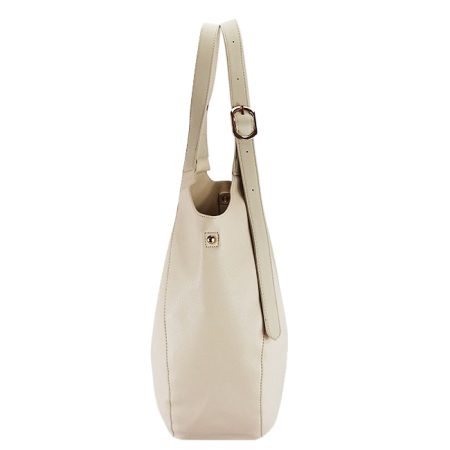 Geanta crem David Jones Paris de talie mare CM8456 M13 [4]