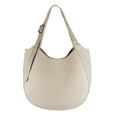 Geanta crem David Jones Paris de talie mare CM8456 M13 [5]