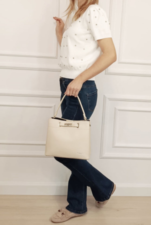 Geanta crem medie Flora&CO Paris F8510 M3 [1]