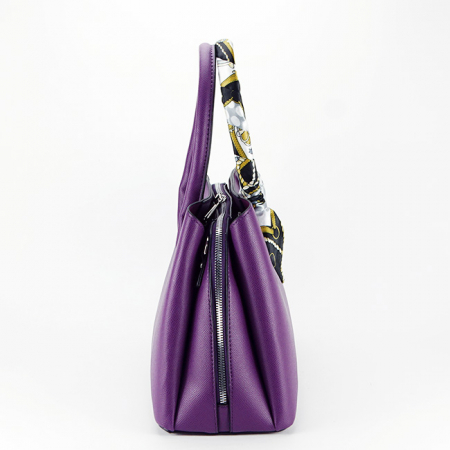 Geanta dama cu esarfa F2573 13 Violet [2]