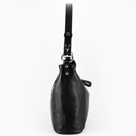 Geanta dama neagra din piele naturala 8913 131 [4]