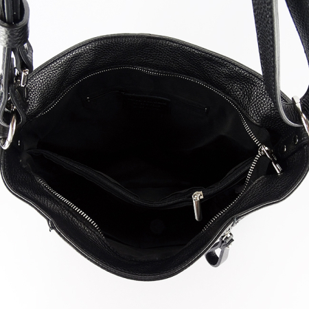 Geanta dama neagra din piele naturala 8913 131 [7]
